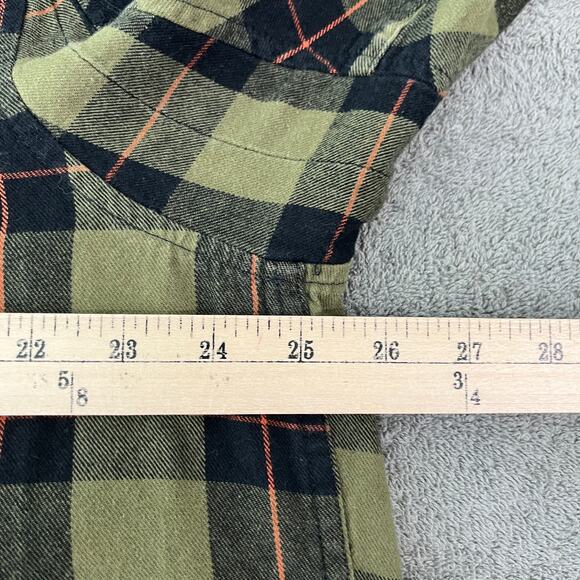 Duluth‎ Trading Co. Magnet Free Swingin' Flannel Relaxed Fit Shirt Mens Large - Picture 8 of 8